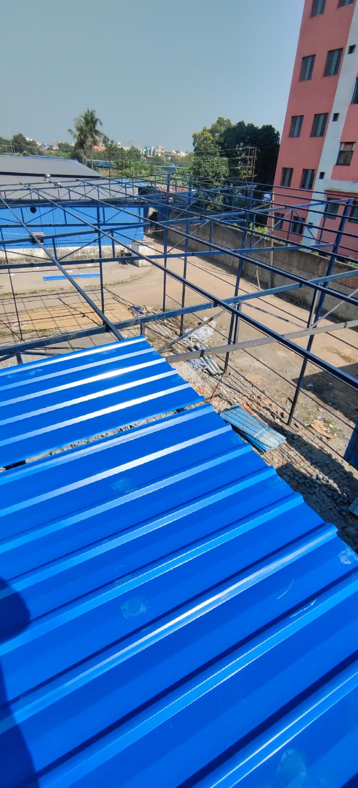 Steel gate fabrication