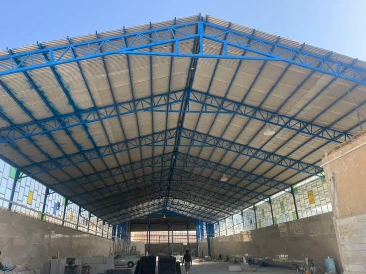 Industrial railing work